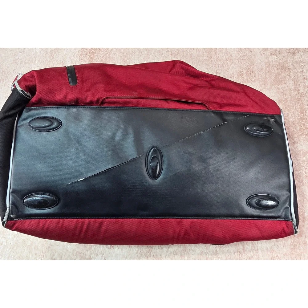 Tumi Ducati Corse Duffel Travel Bag Red Black Motorcycle Style 65150RCE